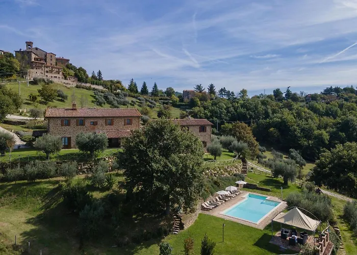 Villa In Umbria With Saltwater Pool Feriehus Preggio